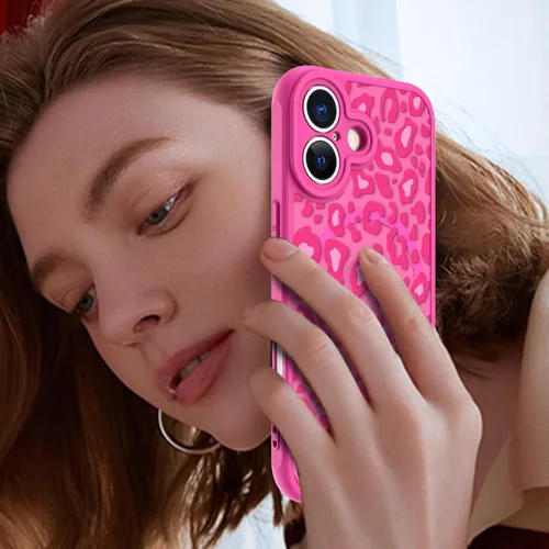 Vista 139 de KANGHAR - Funda compatible con iPhone 11, diseño de leopardo negro, textura de neumático antideslizante, a prueba de golpes, funda protectora