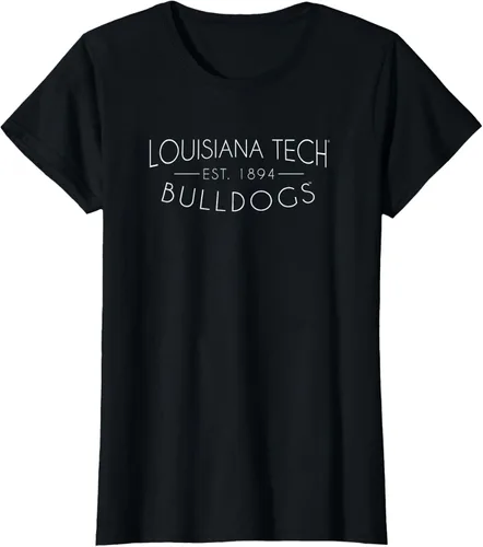 Vista 19 de Camiseta simple de Louisiana Tech Bulldogs, Negro