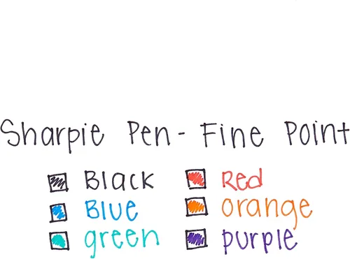 Vista 5 de Sharpie - Bolígrafos de punta fina