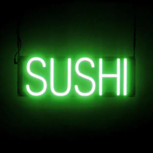 Vista 42 de SpellBrite Señal de PHO para restaurantes Señalización LED azul para restaurantes con LED de neón para empresas 13.2 x 6.3 pulgadas