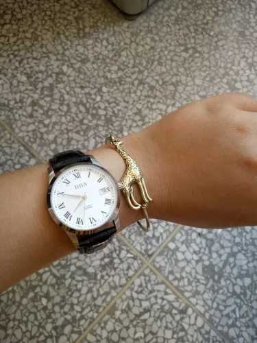Vista 4 de SENFAI Pulsera linda preciosa femenina del brazalete de la jirafa de la joyería en 4