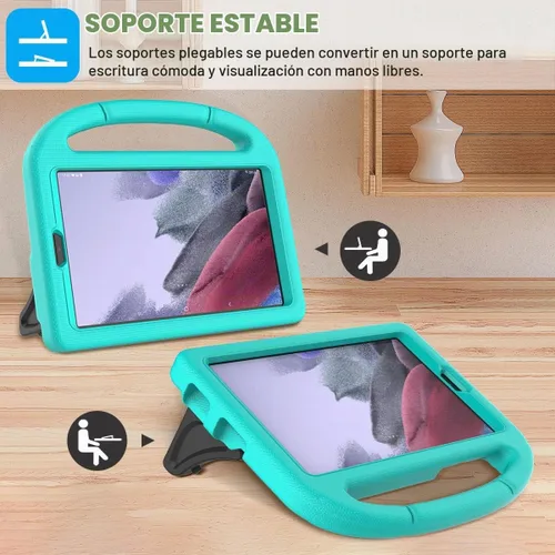 Vista 5 de SUPLIK Funda para niños para Samsung Galaxy Tab A11 de 8.7 pulgadas 2025 / A9 8.7 pulgadas 2023 / A7 Lite 8.7 pulgadas 2021, integrado con protector