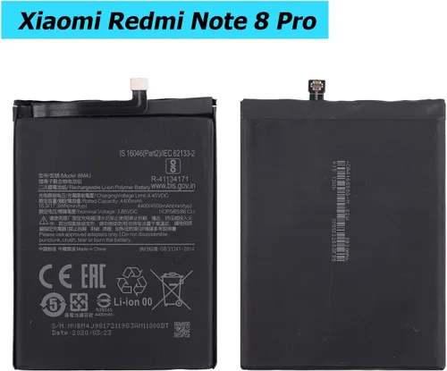Vista 2 de BM4J - Batería de repuesto compatible con MI Redmi Note 8 Pro M1906G7I M1906G7G con kit de herramientas