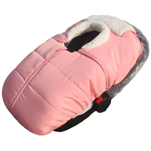 Vista 10 de Fairy Baby Funda de Asiento de Automóvil de Invierno para Bebés Carseat – Impermeable, Funda de Asiento de Automóvil Cálida para Bebé – Funda