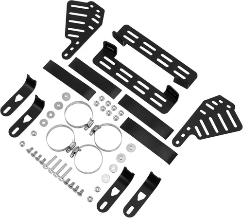 Vista 2 de XMT-MOTO Soporte de montaje de carenado de murciélago para Harley Road King Softail Heritage FLST