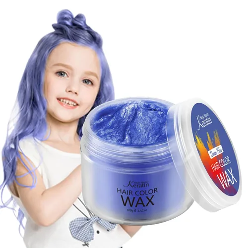 Vista 18 de 5 tizas lavables para cabello oscuro, peine de tinte natural de 11 onzas líquidas, color temporal para regalos de cumpleaños de niños, fiesta 5