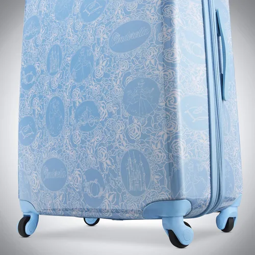 Vista 4 de AMERICAN TOURISTER Disney Hardside Luggage with Spinner Wheels, Light Blue, Carry-On 21-Inch