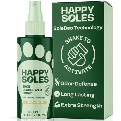 Vista 8 de Spray desodorante de zapatos para equipo de gimnasio y zapatos malolientes causados por pies apestosos – Fuerte luchador de olores para tenis, botas