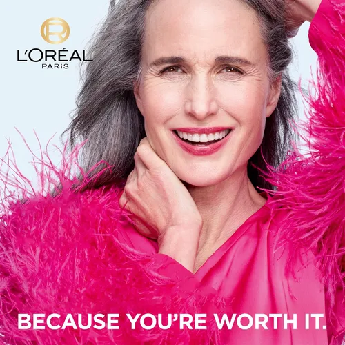 Vista 7 de L'Oreal Paris Skin Care - Hidratante facial para rostro, tono rosa perfecto para la edad, sin fragancia, hidratante para la cara con LHA y peonía