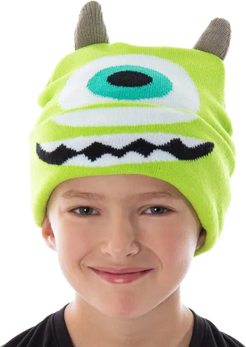 Vista 5 de Disney Monsters Inc. Mike Wazowski - Gorro bordado de personajes, Mike Wazowski