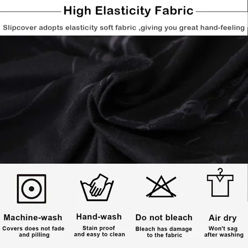 Vista 5 de MIFXIN Funda para silla de club, funda de alta elasticidad, 1 pieza de elastano suave, funda de sofá extraíble y lavable, protector de muebles