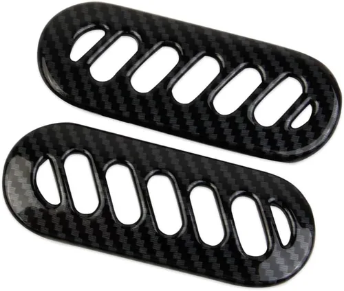 Vista 3 de Cubierta interior de fibra de carbono estilo A-Pillar Vent Air Outle Cover Trim para Chevy Corvette C5 1997-2004