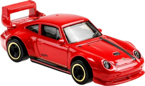 Vista 4 de Hot Wheels Paquete de 10 autos o camiones de juguete, juego de 10 vehículos a escala 1:64 para niños y coleccionistas (los estilos pueden variar)