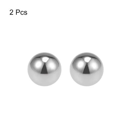 Vista 3 de uxcell Bolas de rodamiento de 1/4 pulgadas Bolas de precisión de carburo de tungsteno G25 2pcs