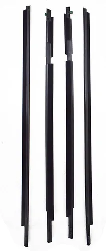 Vista 2 de 4 piezas de repuesto de sello de ventana negro para Land Cruiser Prado y GX470 2003-2009