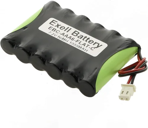 Vista 3 de Exell 7.2V 1000mAh NIMH w/conector para 1:18 RC Car Racing HPI RS4 Micro Cars