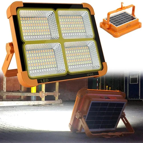 Vista 2 de LAMPARA SOLAR LED RECARGABLE