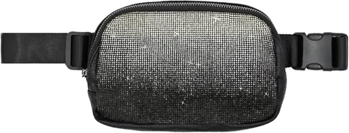 Vista 38 de C.C Bolsa de cintura para mujeres – Riñonera acolchada cruzada para el cuerpo con correa ajustable, idea de regalo de moda, Ajuste regular