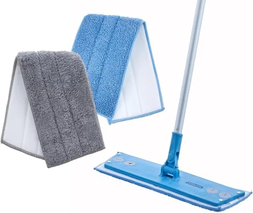 Vista 5 de Superio Almohadillas de microfibra para trapeador, repuesto para trapeador milagroso, cabezal de repuesto para trapeador de polvo de 16 pulgadas