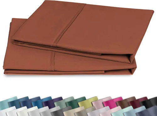Vista 32 de Fundas de almohada de algodón de 400 hilos 01-Blanco