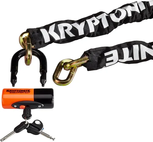 Vista 3 de Kryptonite New York 1210 - Cerradura de cadena para bicicleta, 3.25 pies de alta resistencia
