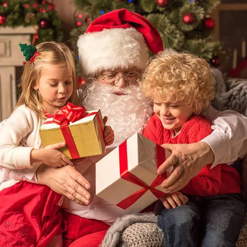 Vista 6 de PHANTASIM Conjunto de disfraz de Papá Noel para adultos, traje de terciopelo de lujo, 10 piezas