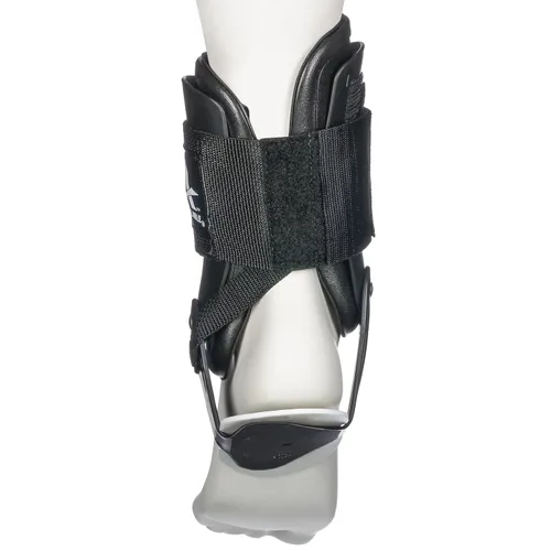 Vista 2 de Tobillera activa T2, tobillera negra para hombres y mujeres, tobilleras para esguinces, estabilidad, voleibol, animadoras, talla M