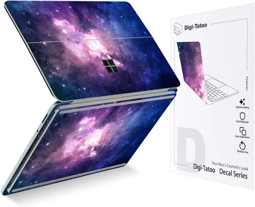 Vista 34 de Calcomanía protectora ultradelgada para Microsoft Surface Laptop Studio 2 2023, fácil aplicación, antiarañazos, sin residuos [pintura azul]