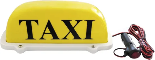 Vista 7 de NRC&XRC-12V Señal iluminada magnética impermeable para techo de taxi, luz LED de coche, base sellada con cable de alimentación de 3m