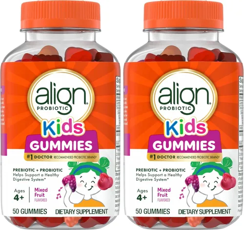 Vista 5 de Align Probióticos, gomitas para niños, prebióticos + probióticos que ayudan a apoyar un sistema digestivo saludable*, marca de probióticos número 1