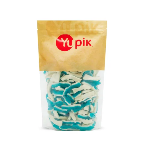 Vista 18 de Yupik Caramelos de cereza agria, 2.2 lb (35.2 oz), paquete de 6, bolas con sabor a cereza, dulces y ácidos, gomitas rojas masticables, dulces