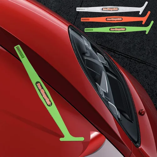 Vista 6 de Gomake Imán de vinilo para envoltura de vinilo, micro escobilla de goma para envolver el automóvil, flexible, mini escobilla de escobilla