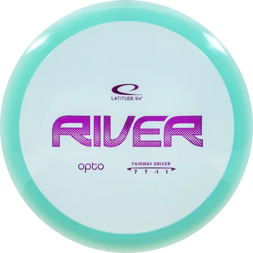 Vista 7 de Disco de golf Latitude 64 Opto River Distancia Driver Disc Disco de golf Frisbee de distancia máxima Fácil de lanzar para principiantes 6.00