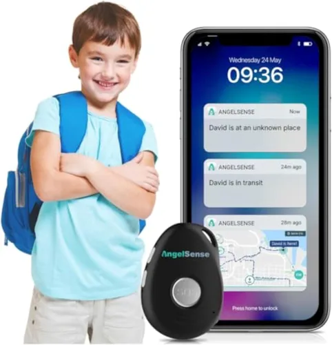 Vista 6 de AngelSense Reloj GPS para adolescentes y ancianos - autismo, necesidades Ver suscripción mensual requerida