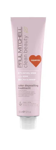 Vista 11 de Paul Mitchell Clean Beauty Color-Depositing Treatment, For Refreshing + Protecting Color-Treated Hair
