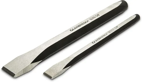 Vista 4 de GEARWRENCH Juego de punzón y cincel cromado de 12 piezas 82305