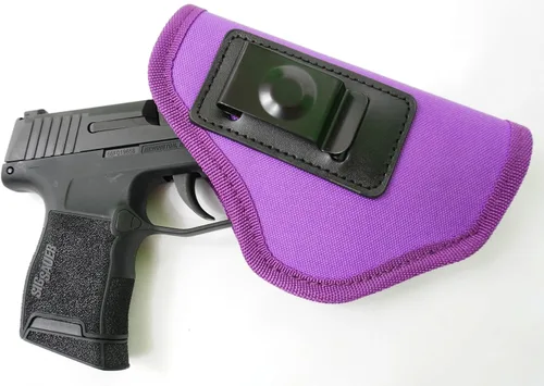 Vista 6 de Funda de transporte oculta para Walther Ruger Sig IWB, color morado