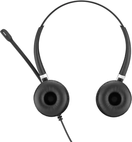Vista 6 de Sennheiser SC 660 ANC USB (508311) - Auriculares de doble cara (binaurales) para negocios para Skype Empresarial con sonido HD, micrófono