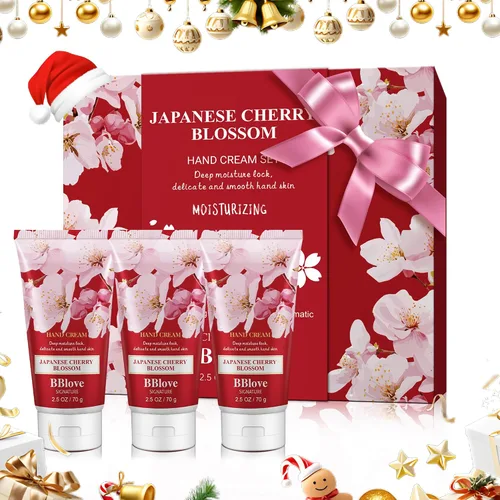 Vista 2 de Set de regalo de crema para manos y cuerpo, juego de loción de manos profundamente hidratante para manos ásperas, las mejores ideas de regalo