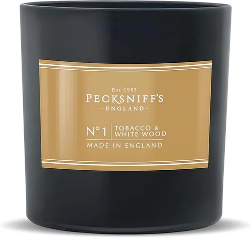 Vista 56 de Pecksniffs - Vela perfumada de ámbar negro y madera Oud 1 mecha, 6.49 onzas