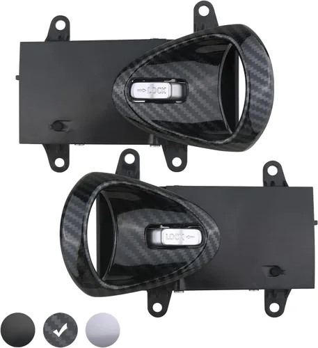 Vista 6 de APPERFiT Par de manijas de puerta interior Compatible con Nissan 350Z 2003 2004 2005 2006 2007 2008 2009