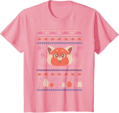 Vista 17 de Disney and Pixar's Turning Red Panda - Suéter feo de Navidad, Negro, S