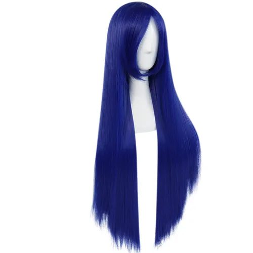 Vista 52 de anogol Vocaloid 32" 80 cm de largo recto de Cosplay peluca Pelucas Para Fiestas Halloween, Anaranjado