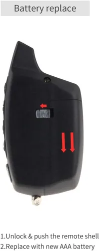 Vista 8 de EM212 Sistema de alarma de motocicleta de 2 vías con pantalla LCD buscapersonas transmisor recargable incorporado sensor de choque y sensor