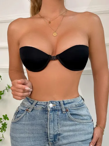 Vista 5 de SOLY HUX Sujetadores acolchados sin tirantes para mujer