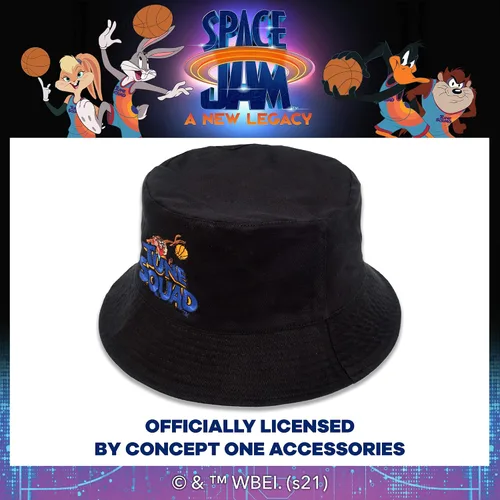 Vista 3 de Concept One Space Jam Tune Squad Denim Bucket Hat, Denim