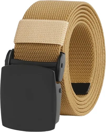 Vista 51 de UNGGJKB Men's Tactical Belt, Nylon Casual Elastic Belt, Work Belt That Can Be Cut And Adjusted
