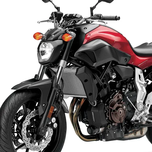 Vista 8 de TCT-MOTORPARTS Refrigerador de aluminio del radiador de refrigeración para YAMAHA FZ07 15-17 MT07 15-17 XSR700 18-19