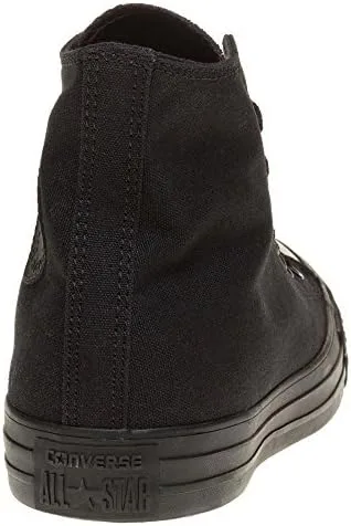 Vista 2 de Converse Chuck Taylor All Star High Top Negro Monocromático, Negro (black Monochrome), 7