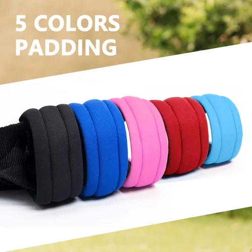 Vista 4 de Collar de cabeza de perro con tela suave, arnés para la cabeza para evitar tirones del perro, correa para la cabeza para perros pequeños, medianos